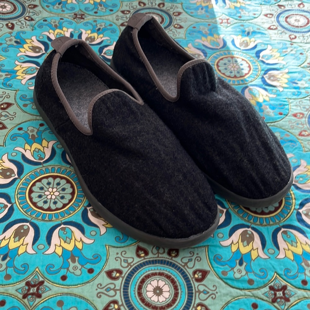 Allbirds wool lounger, dark green, W 10